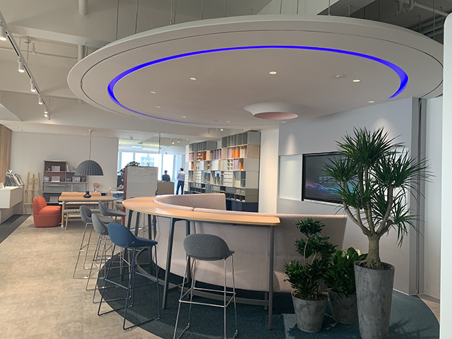 全新升级展厅，打造绿色未来办公空间